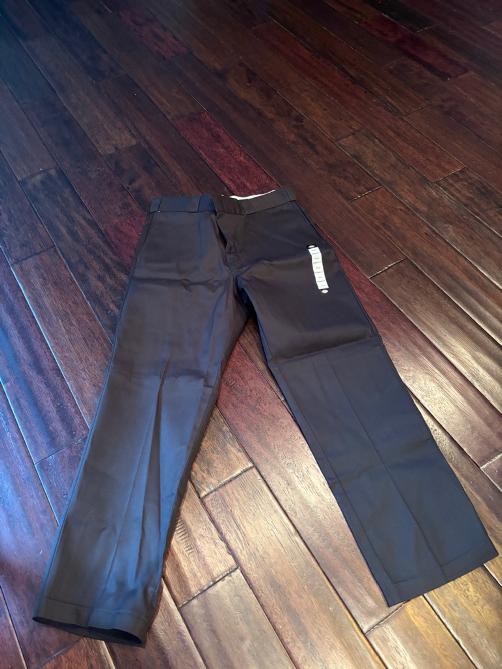 Dickies Black Straight-Leg Work Pants